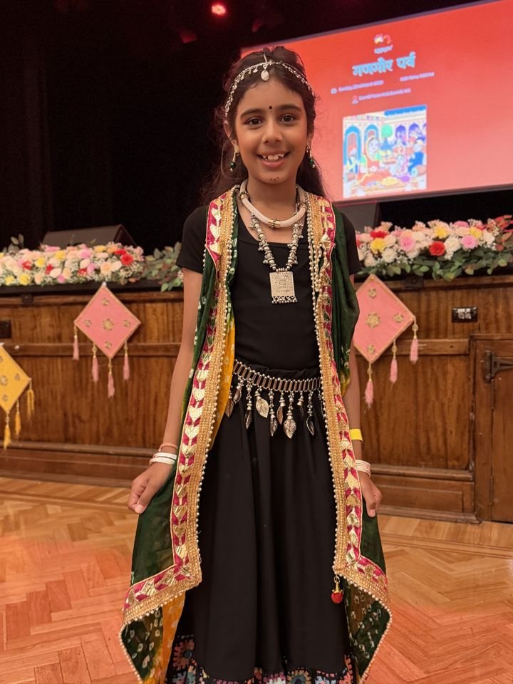 Ruth, founder of Dil Se Diwali, in Rajasthani dress